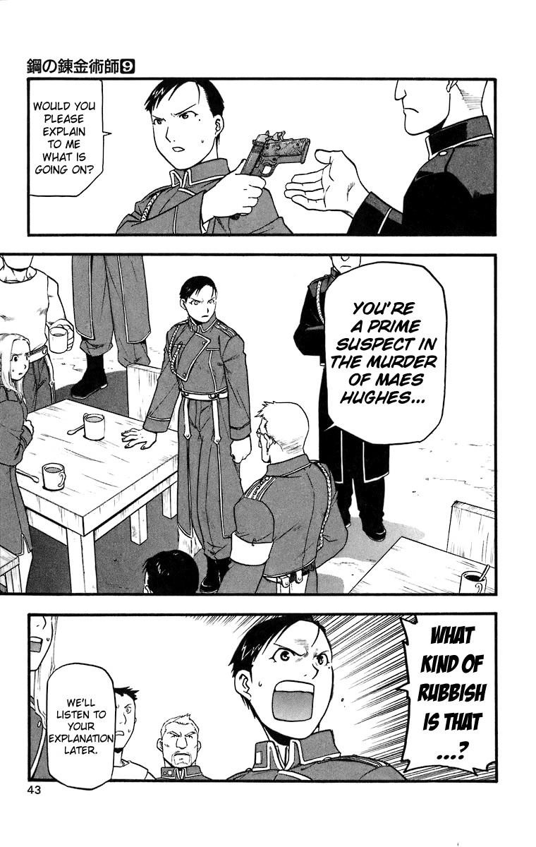 Fullmetal Alchemist Chapter 34 - Page 38