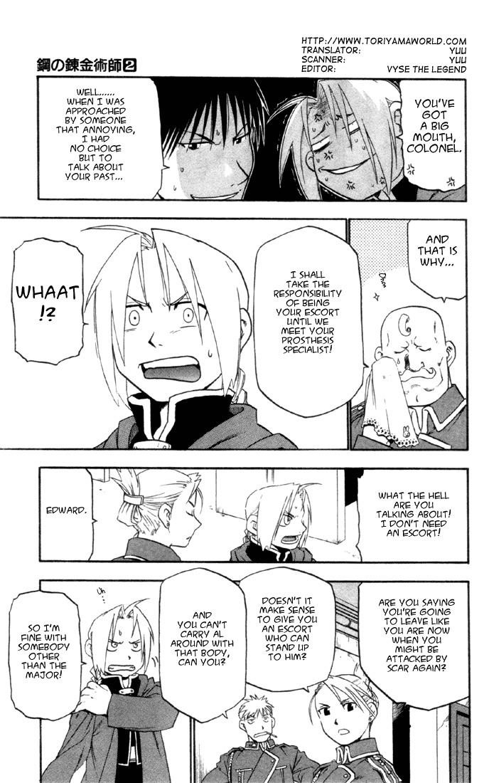 Fullmetal Alchemist Chapter 8 - Page 6