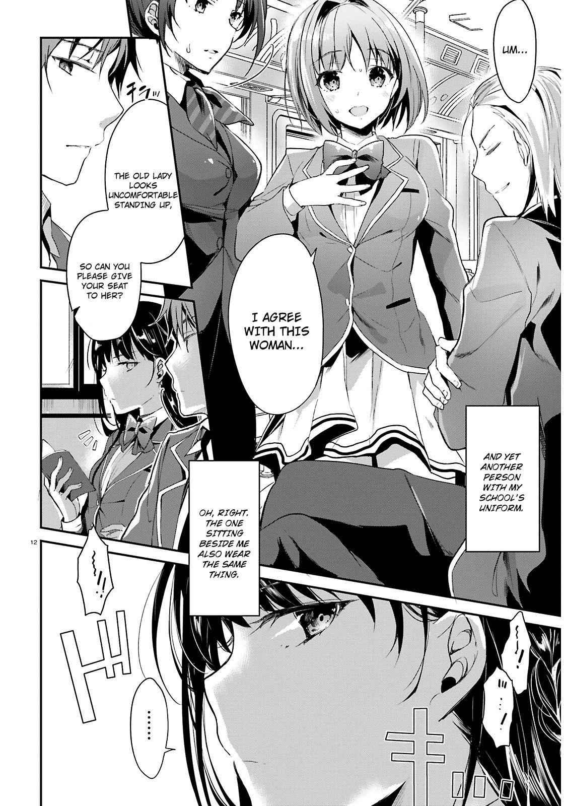 Youkoso Jitsuryoku Shijou Shugi no Kyoushitsu e Chapter 1 - Page 12