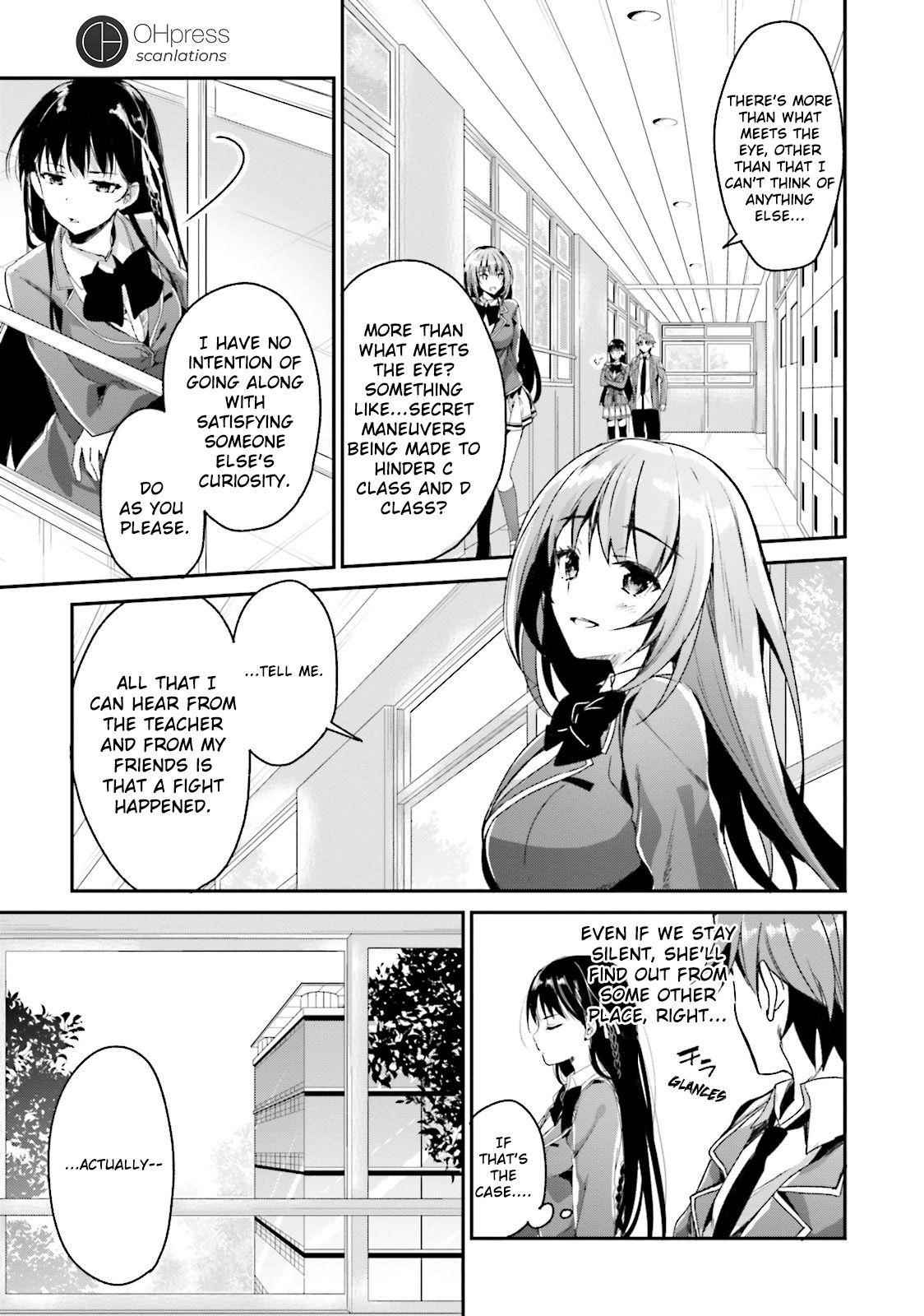 Youkoso Jitsuryoku Shijou Shugi no Kyoushitsu e Chapter 10 - Page 29