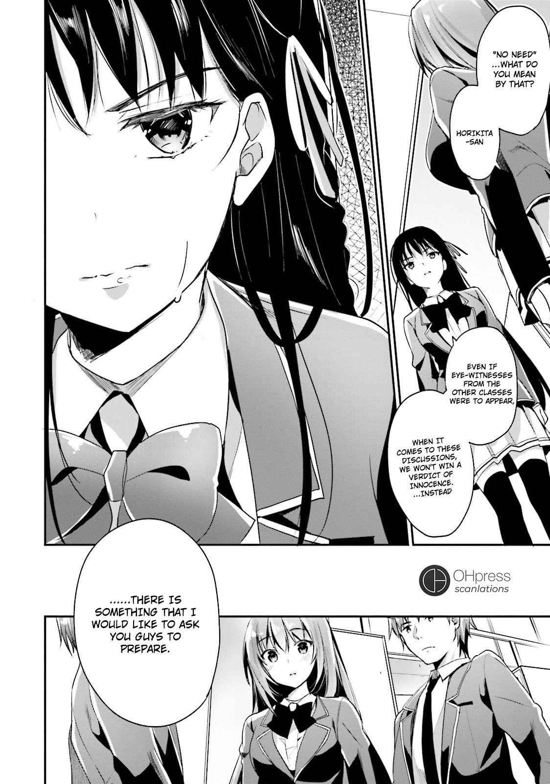 Youkoso Jitsuryoku Shijou Shugi no Kyoushitsu e Chapter 13 - Page 35