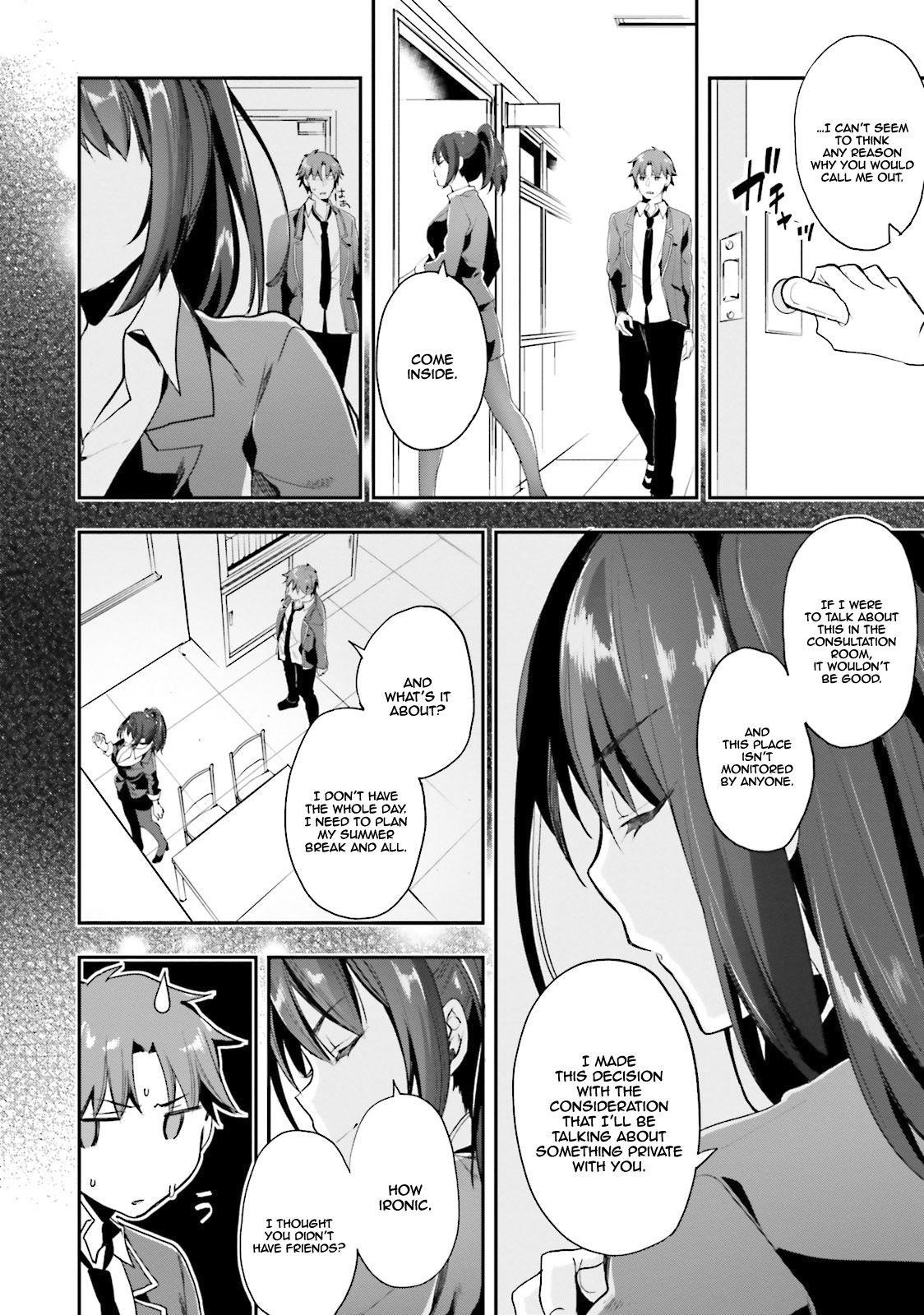 Youkoso Jitsuryoku Shijou Shugi no Kyoushitsu e Chapter 19 - Page 7