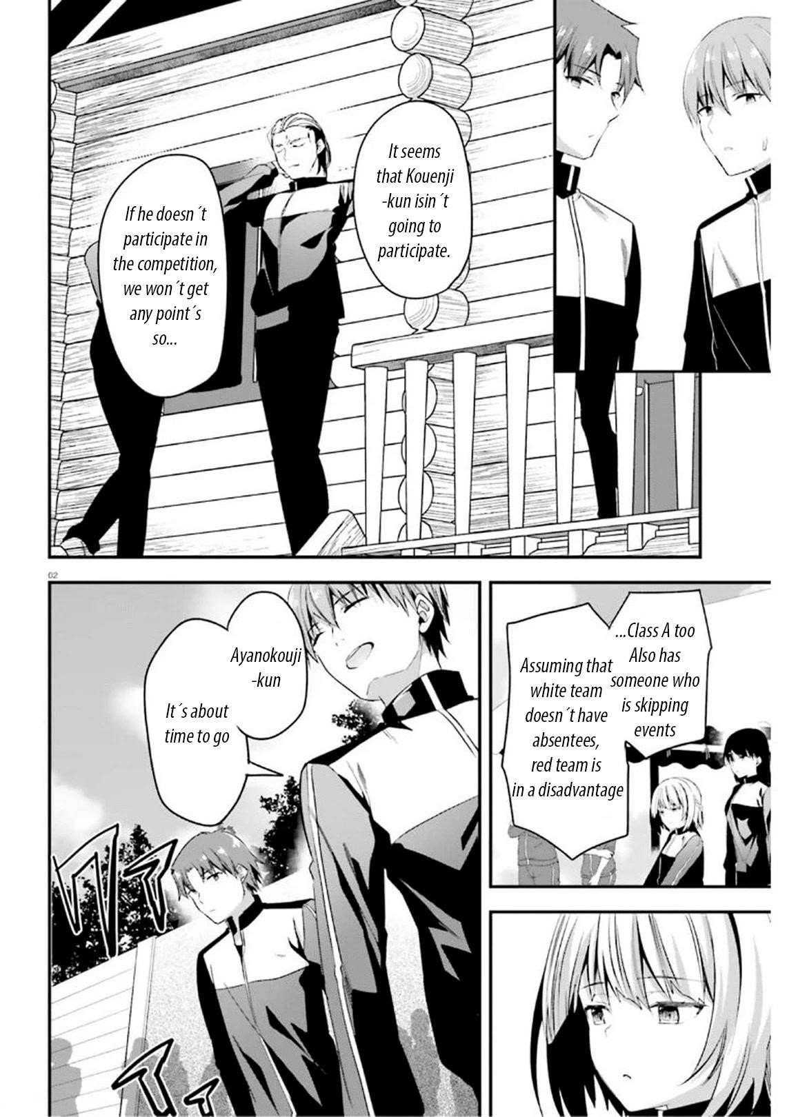 Youkoso Jitsuryoku Shijou Shugi no Kyoushitsu e Chapter 64 - Page 2