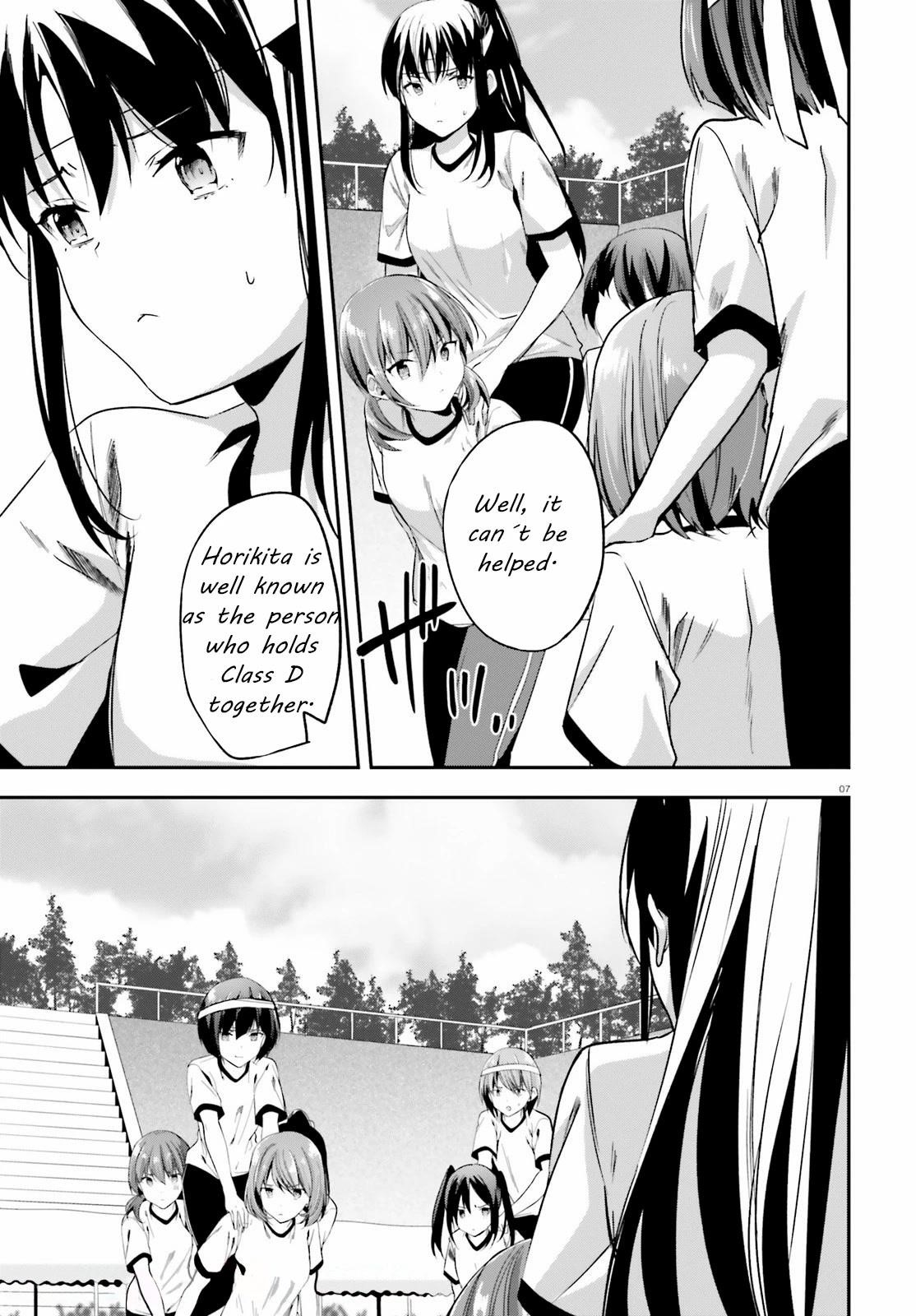 Youkoso Jitsuryoku Shijou Shugi no Kyoushitsu e Chapter 68 - Page 7