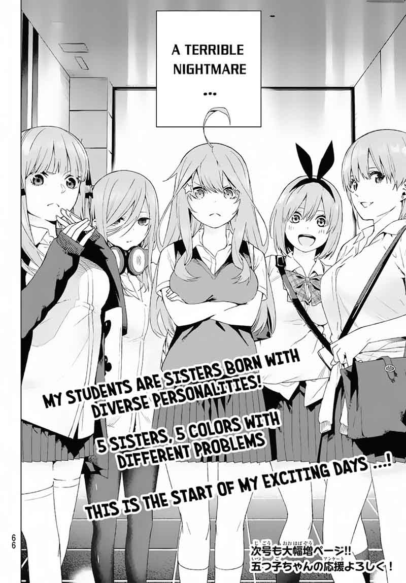 The Quintessential Quintuplets Chapter 1 - Page 52