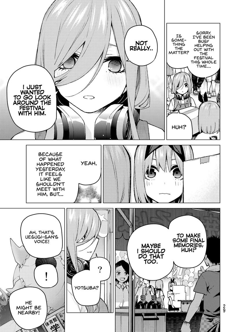 The Quintessential Quintuplets Chapter 100 - Page 12