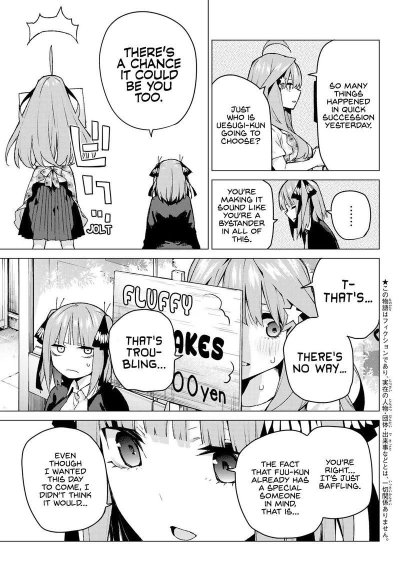 The Quintessential Quintuplets Chapter 100 - Page 8