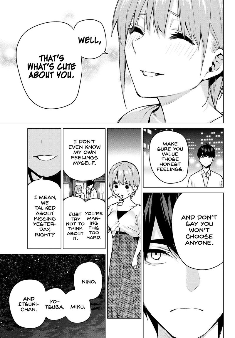 The Quintessential Quintuplets Chapter 102 - Page 7