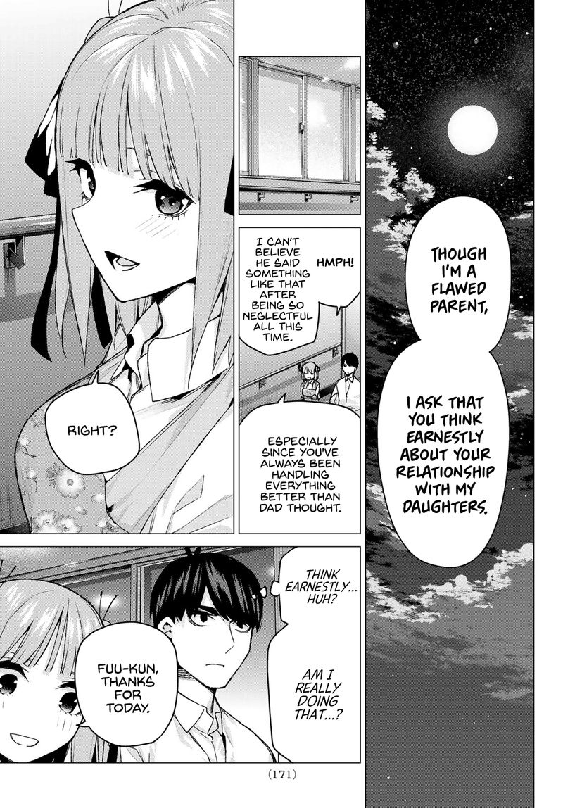 The Quintessential Quintuplets Chapter 104 - Page 12