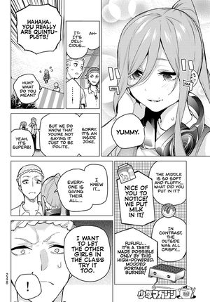 The Quintessential Quintuplets Chapter 105 - Page 12