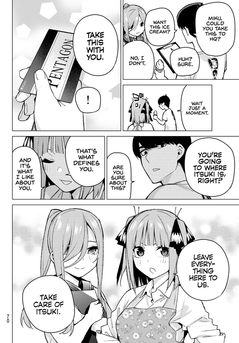 The Quintessential Quintuplets Chapter 110 - Page 10