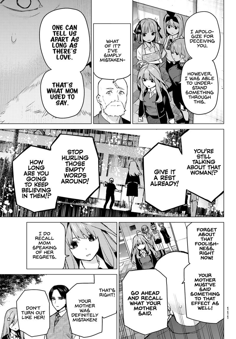 The Quintessential Quintuplets Chapter 111 - Page 7