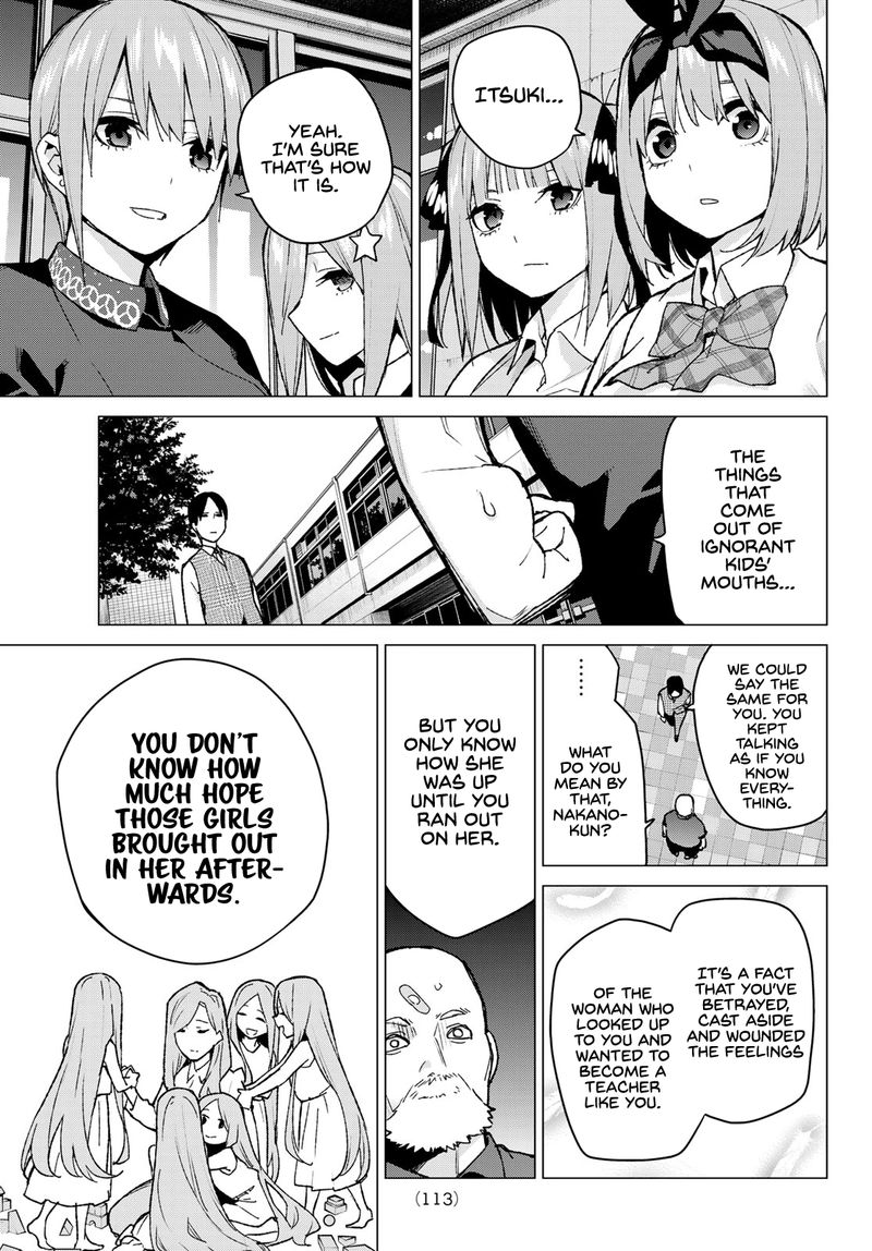 The Quintessential Quintuplets Chapter 111 - Page 9