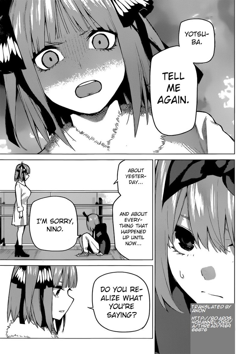 The Quintessential Quintuplets Chapter 115 - Page 13