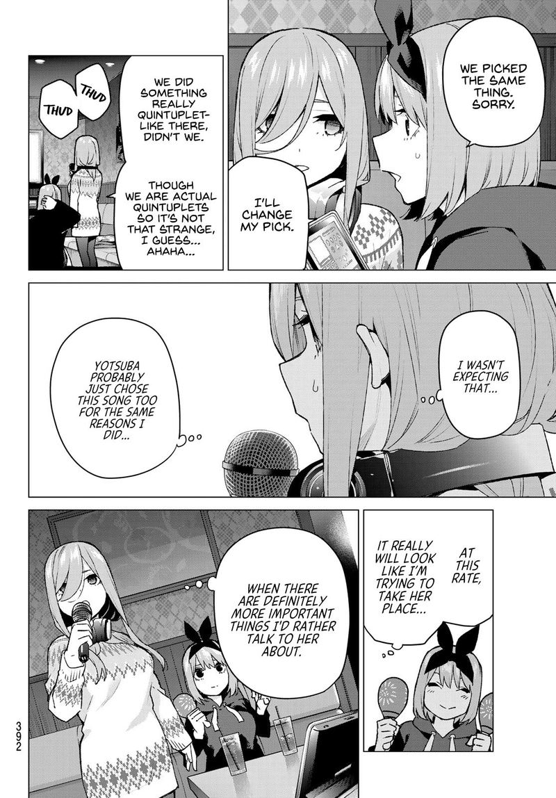 The Quintessential Quintuplets Chapter 116 - Page 6