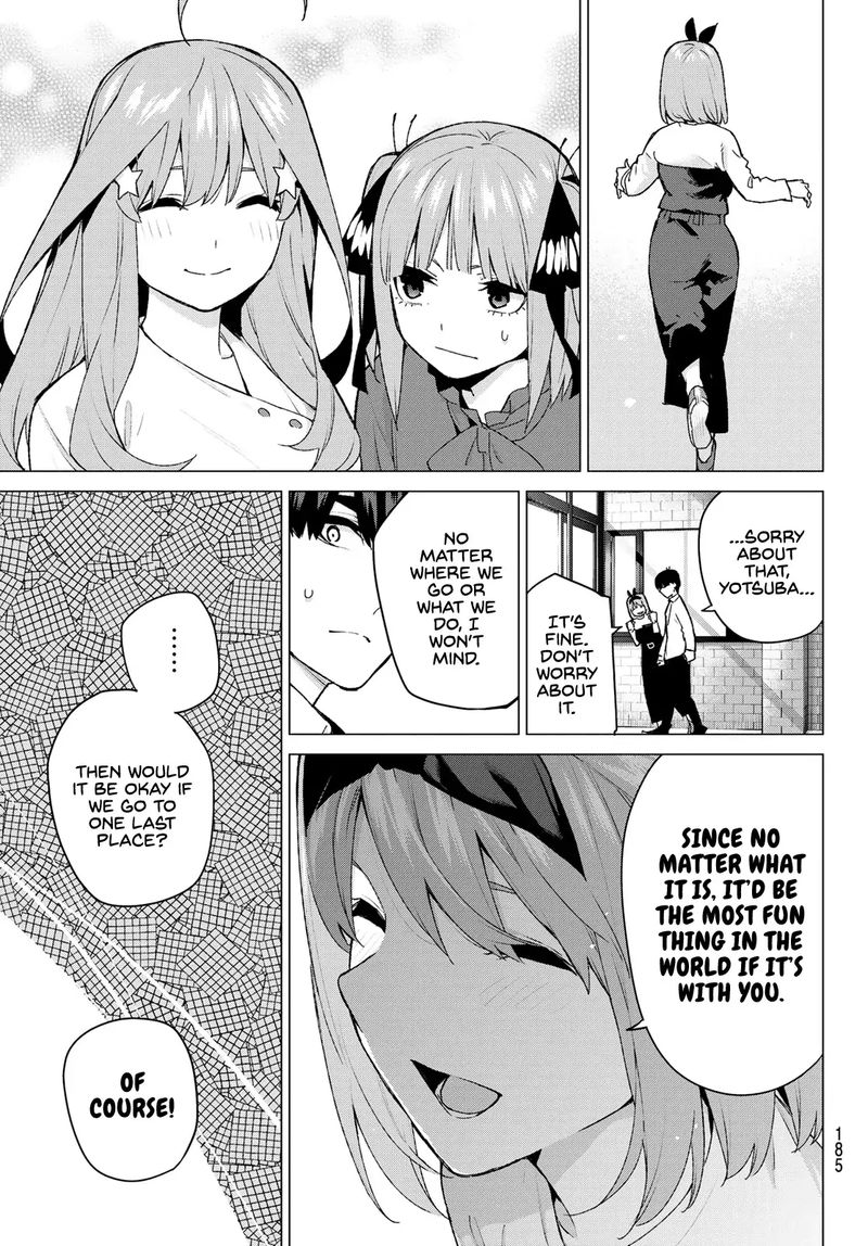 The Quintessential Quintuplets Chapter 119 - Page 9