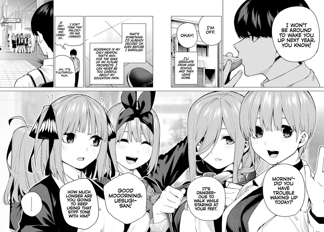 The Quintessential Quintuplets Chapter 120 - Page 2