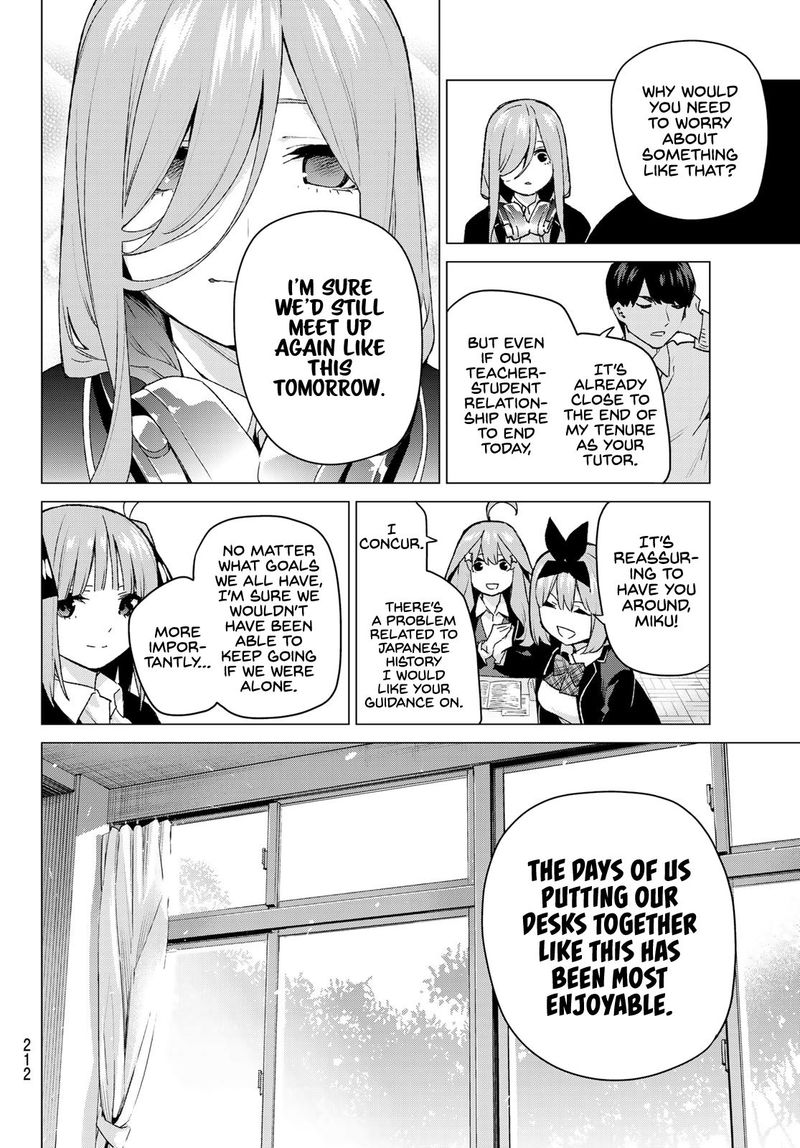 The Quintessential Quintuplets Chapter 120 - Page 5