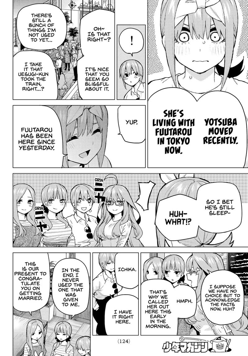 The Quintessential Quintuplets Chapter 121 - Page 10