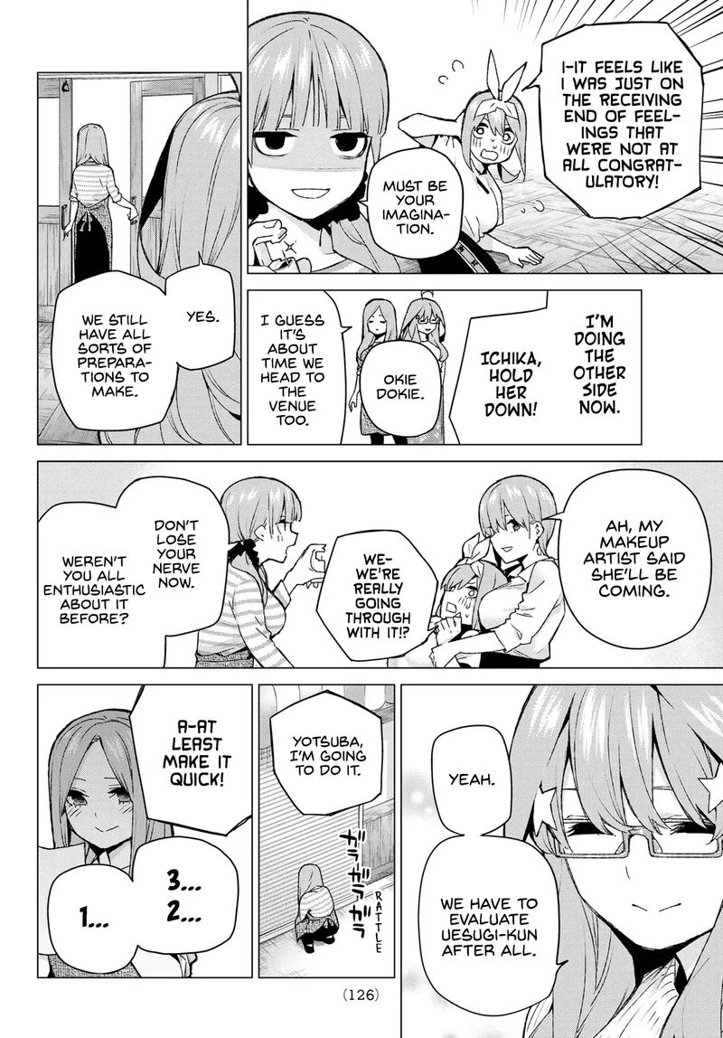 The Quintessential Quintuplets Chapter 121 - Page 12