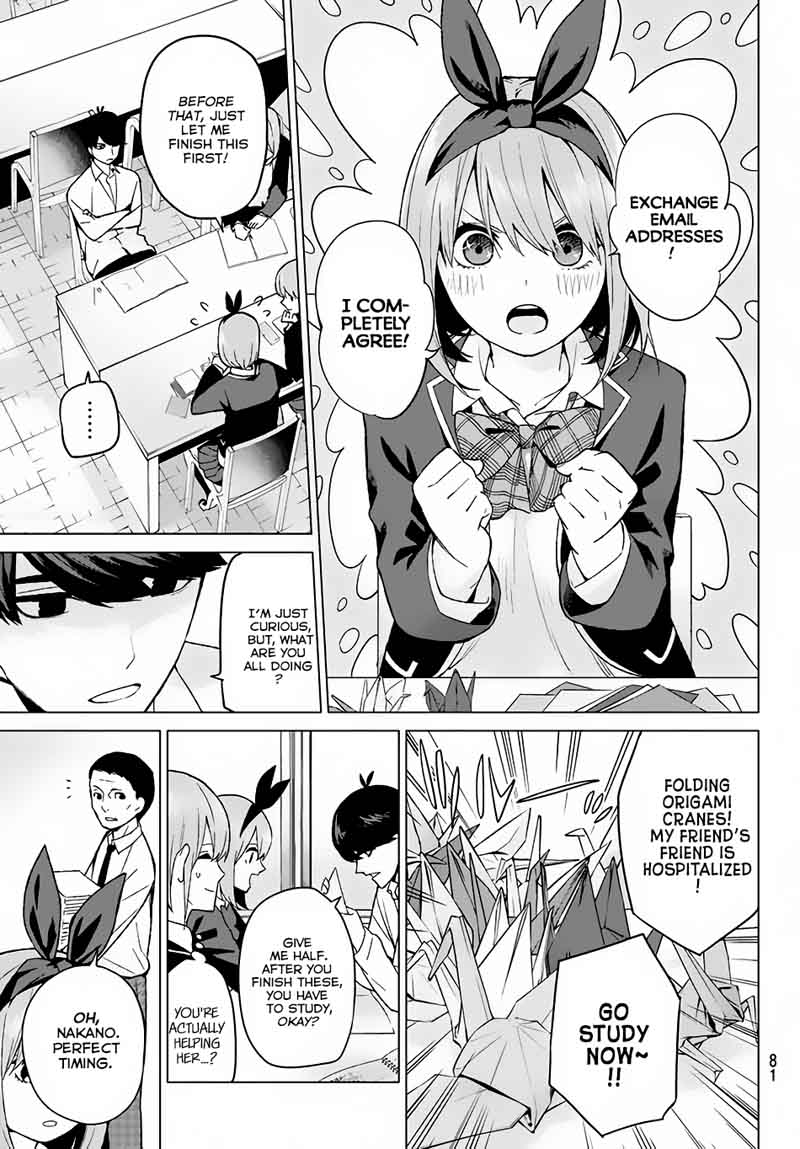 The Quintessential Quintuplets Chapter 13 - Page 6