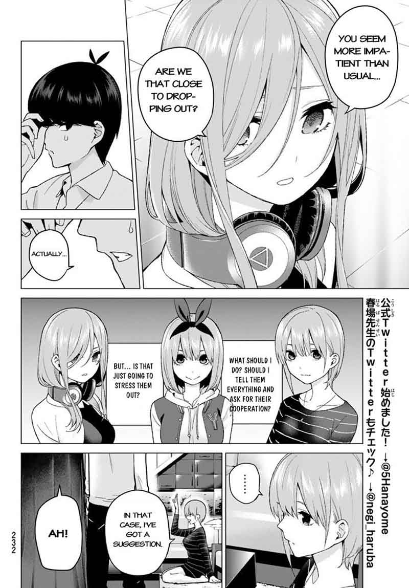 The Quintessential Quintuplets Chapter 16 - Page 12