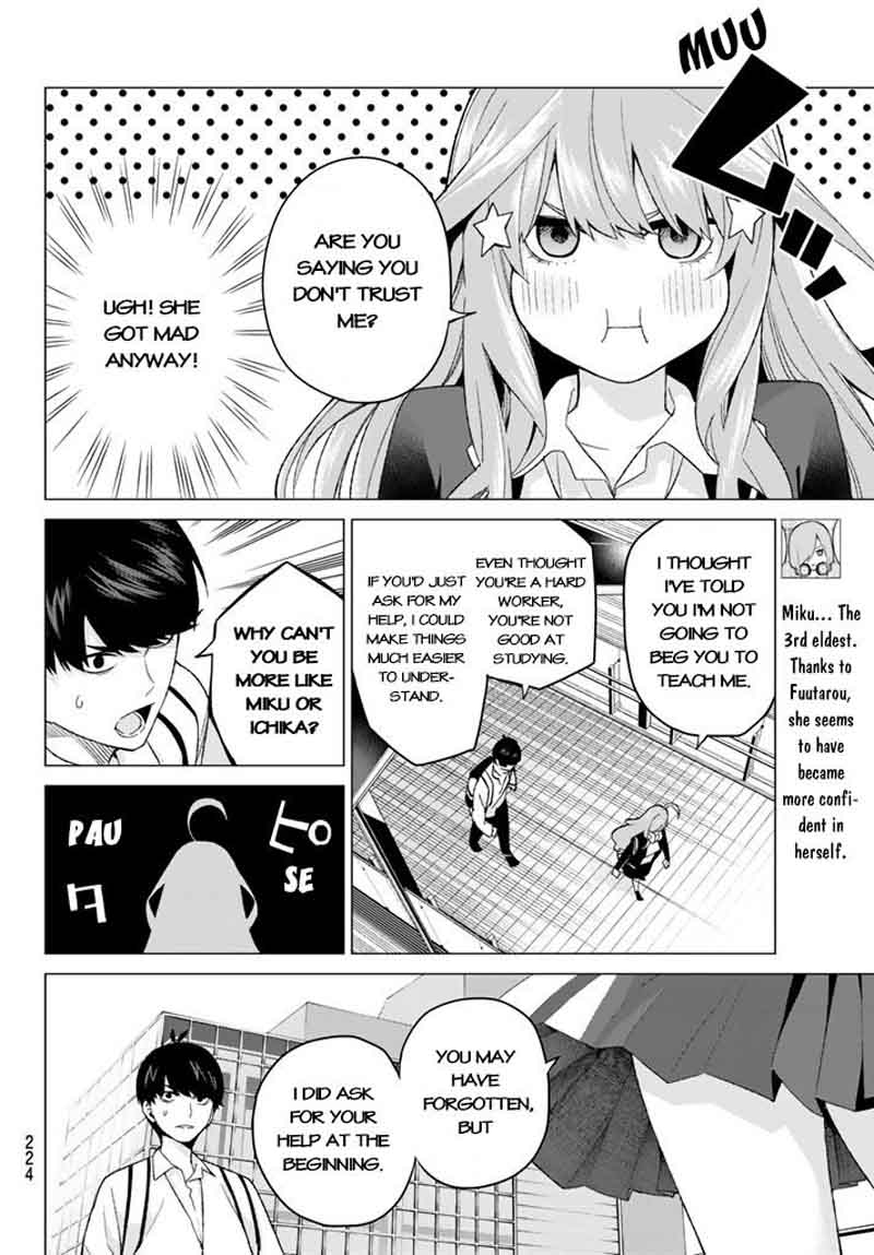 The Quintessential Quintuplets Chapter 16 - Page 4