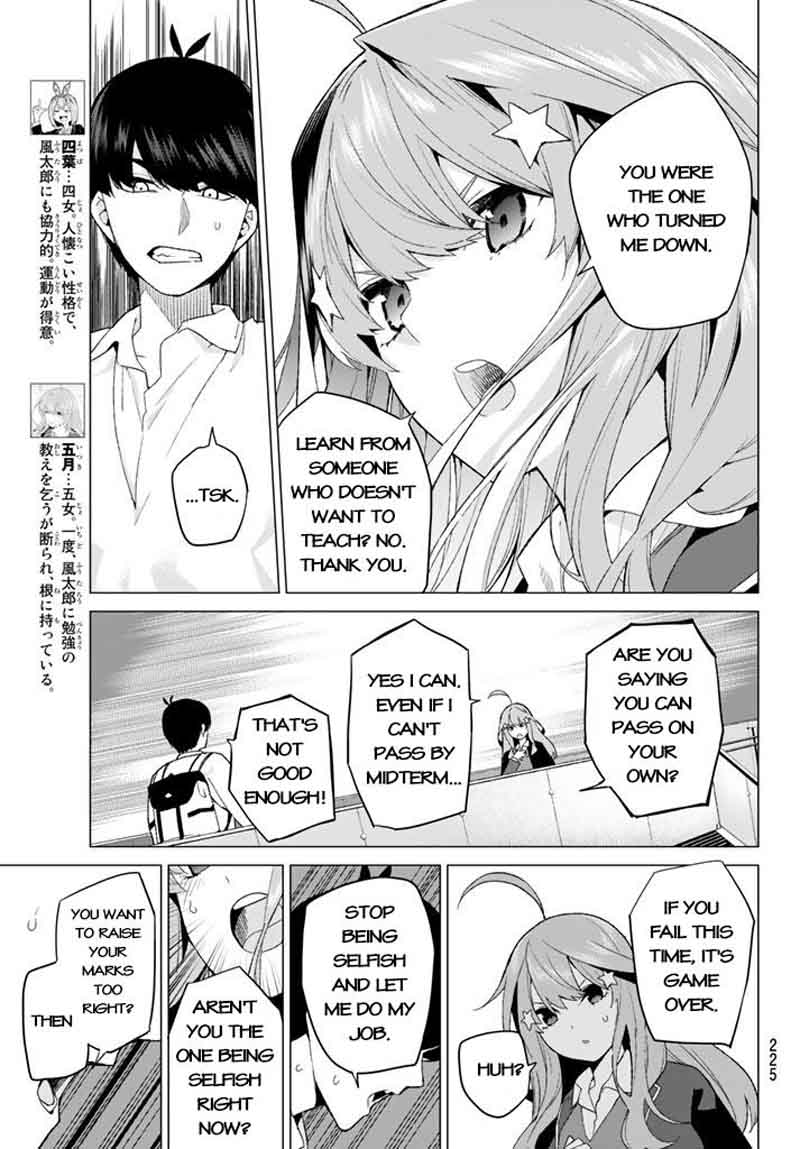 The Quintessential Quintuplets Chapter 16 - Page 5