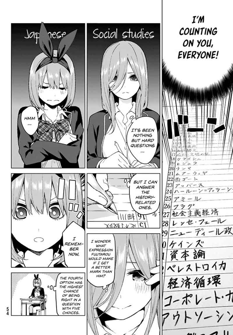 The Quintessential Quintuplets Chapter 20 - Page 2