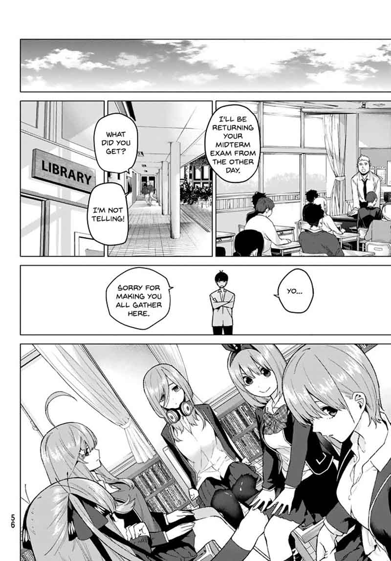 The Quintessential Quintuplets Chapter 20 - Page 4