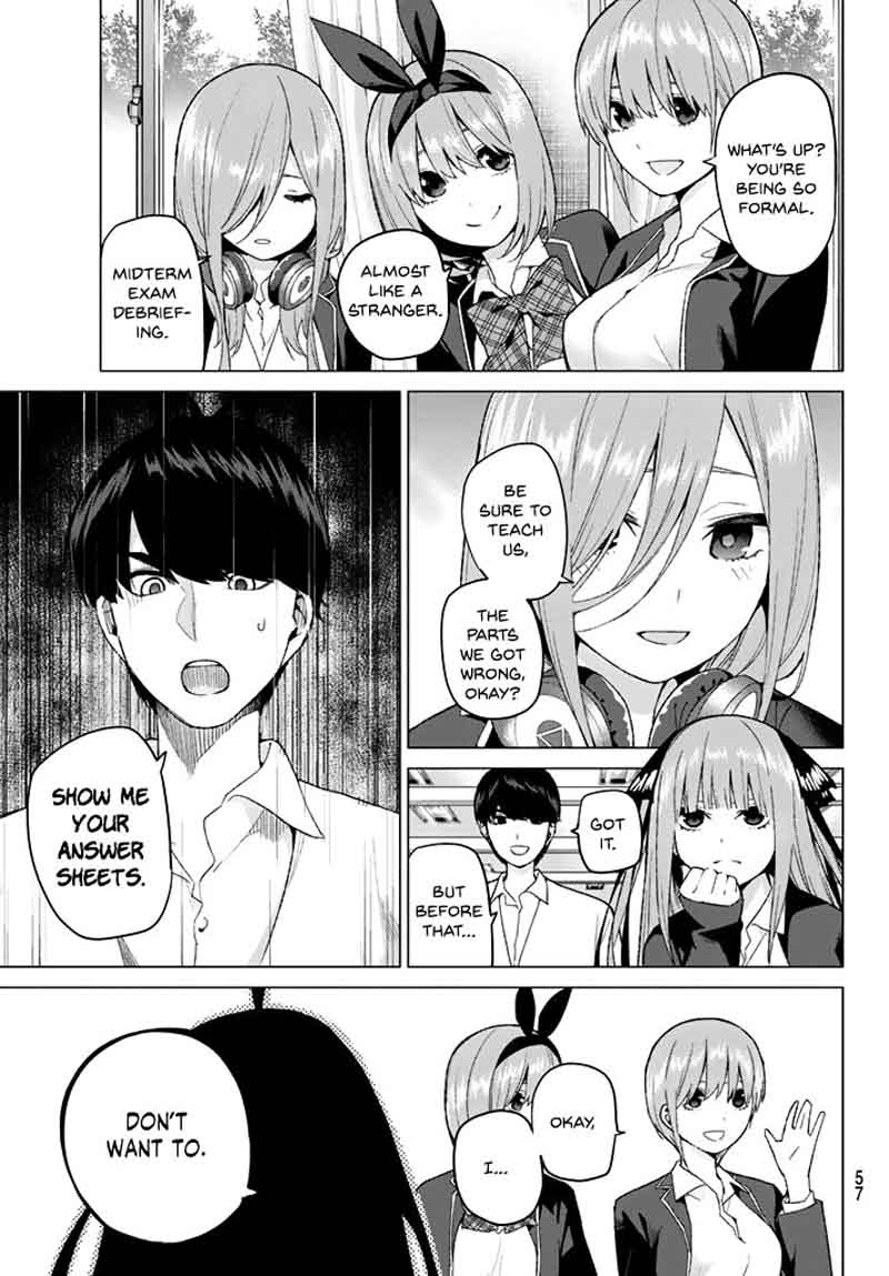 The Quintessential Quintuplets Chapter 20 - Page 5