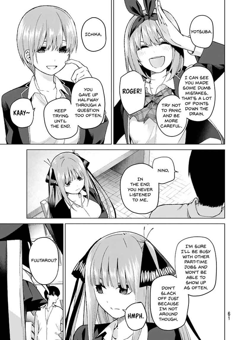 The Quintessential Quintuplets Chapter 20 - Page 9