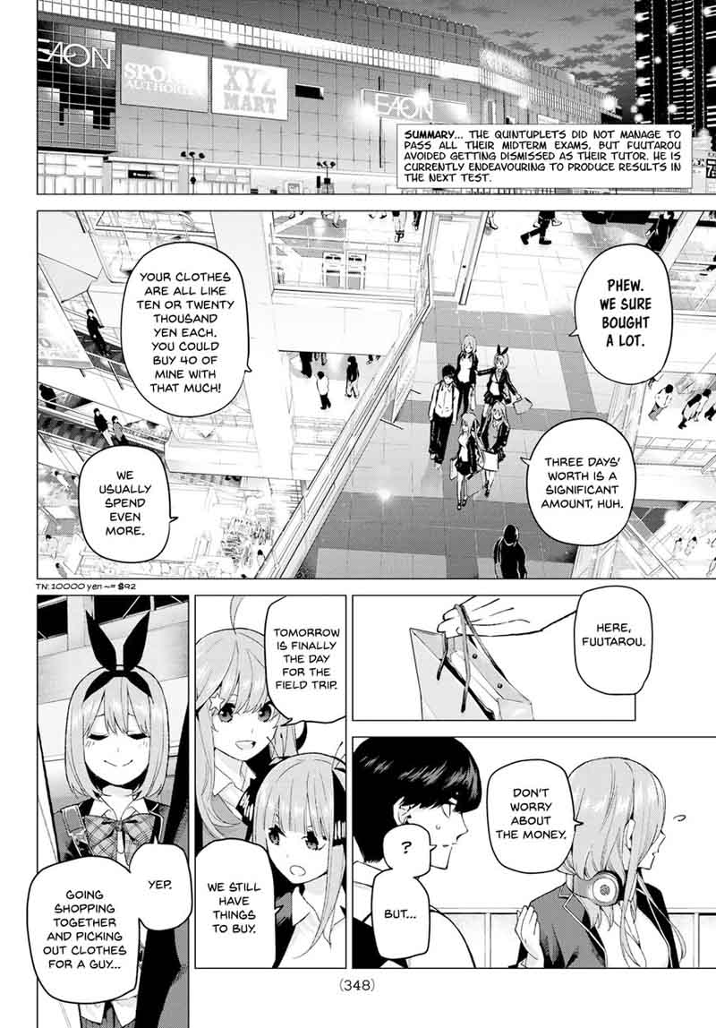 The Quintessential Quintuplets Chapter 23 - Page 2