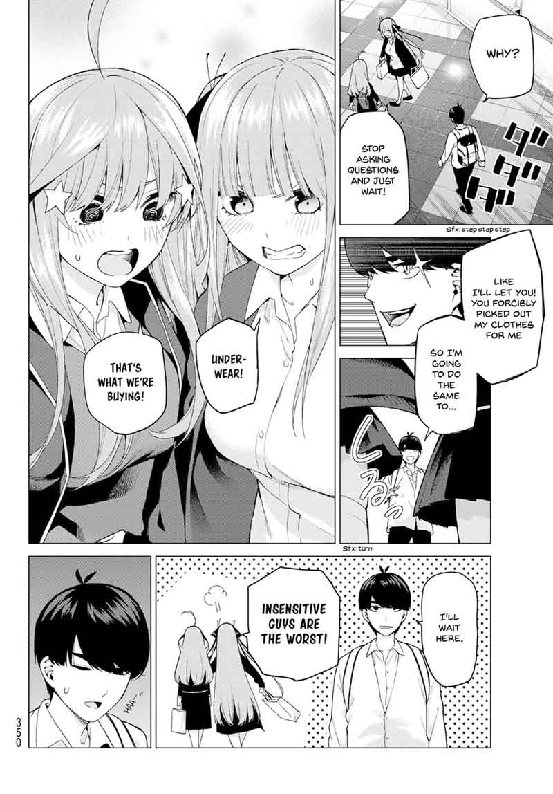 The Quintessential Quintuplets Chapter 23 - Page 4