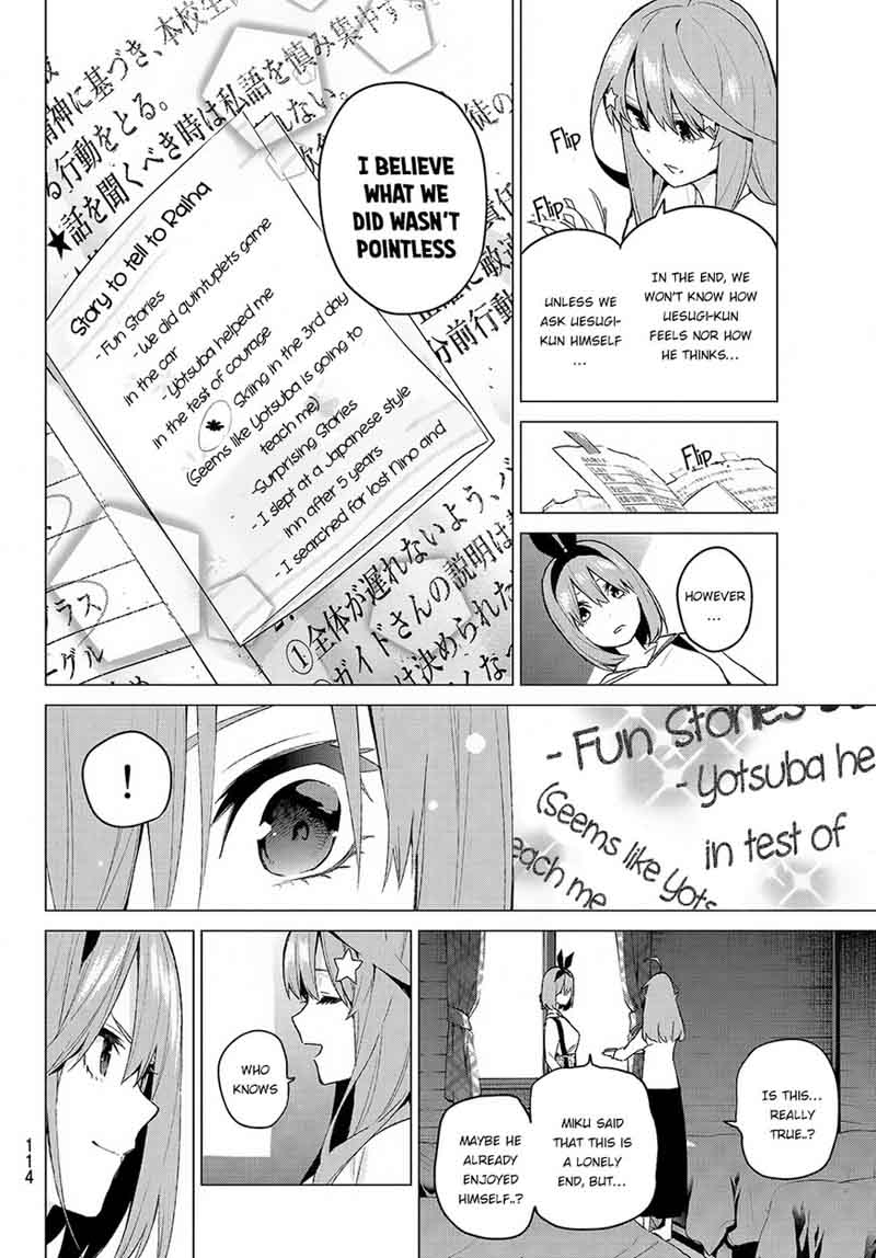 The Quintessential Quintuplets Chapter 31 - Page 12