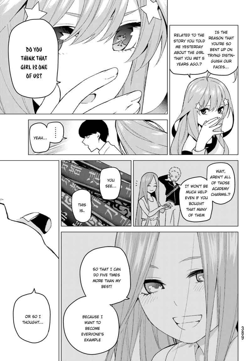 The Quintessential Quintuplets Chapter 35 - Page 18