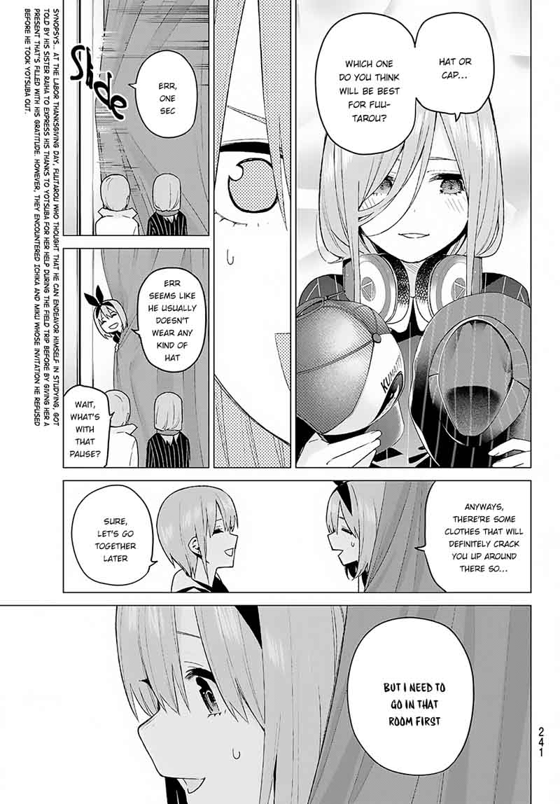 The Quintessential Quintuplets Chapter 37 - Page 4