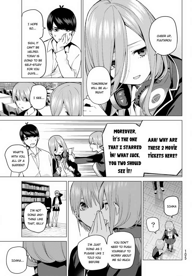 The Quintessential Quintuplets Chapter 38 - Page 4