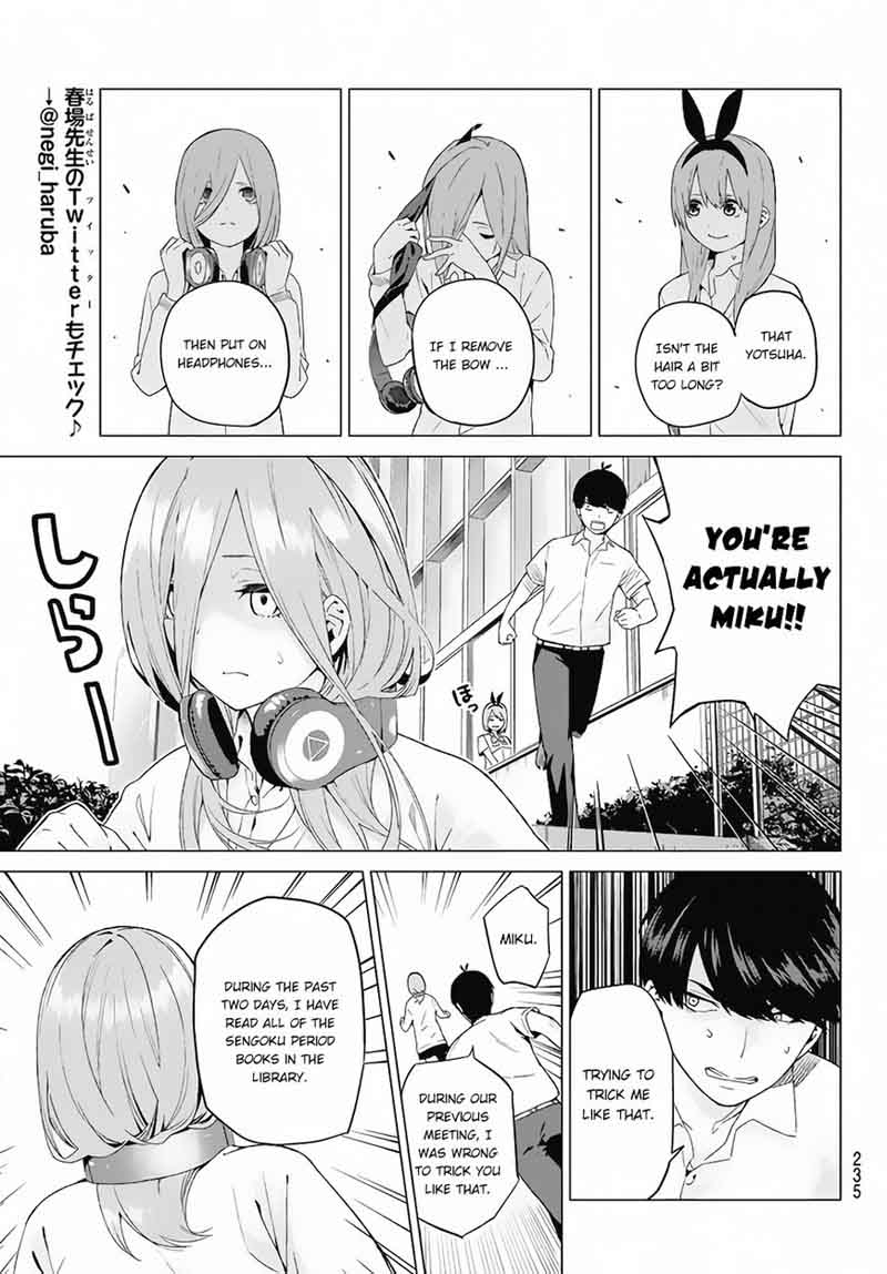 The Quintessential Quintuplets Chapter 4 - Page 8