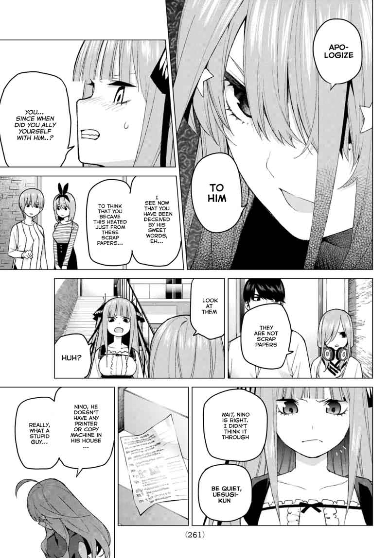 The Quintessential Quintuplets Chapter 40 - Page 4