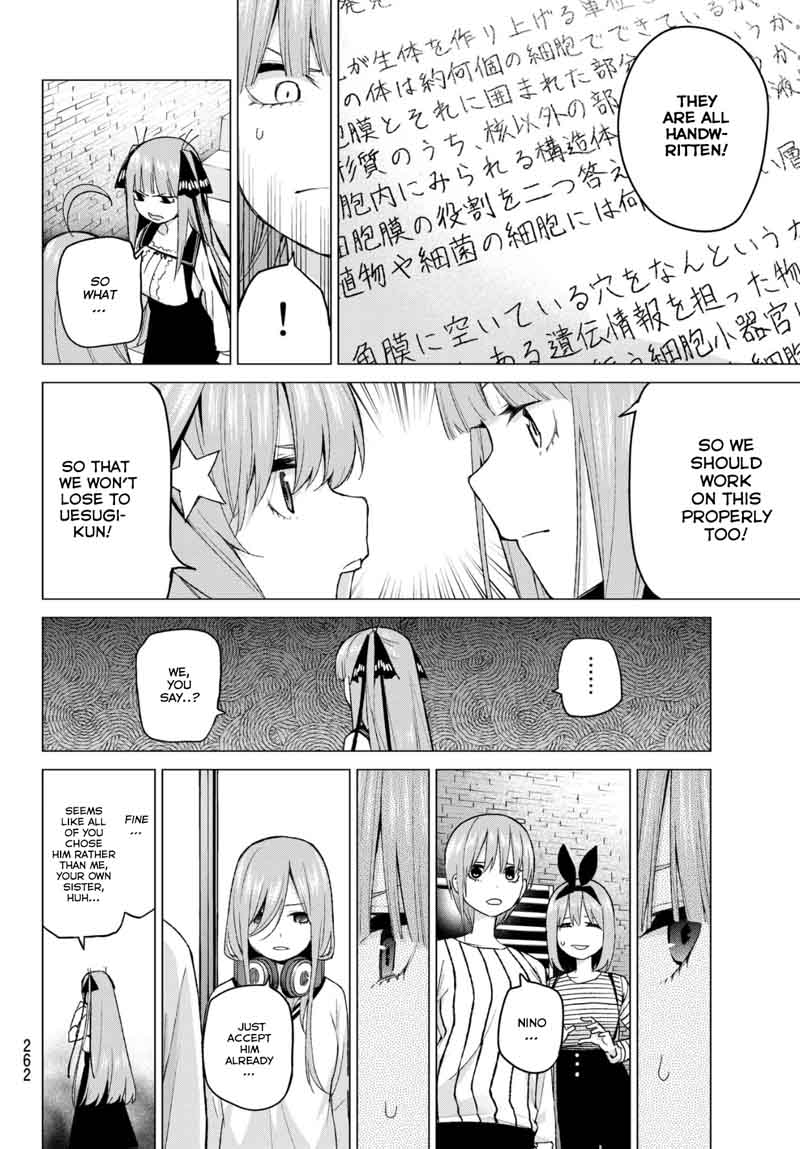 The Quintessential Quintuplets Chapter 40 - Page 5