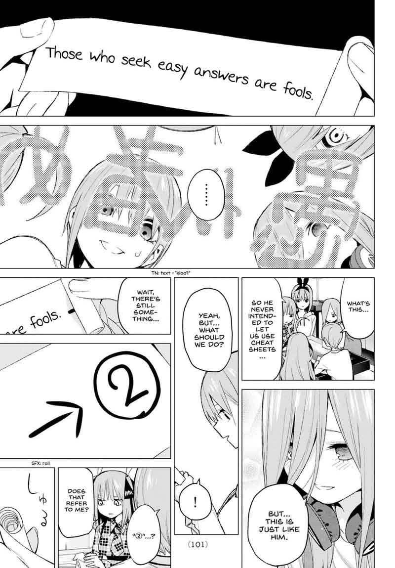 The Quintessential Quintuplets Chapter 49 - Page 16