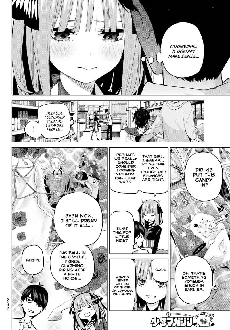 The Quintessential Quintuplets Chapter 54 - Page 6