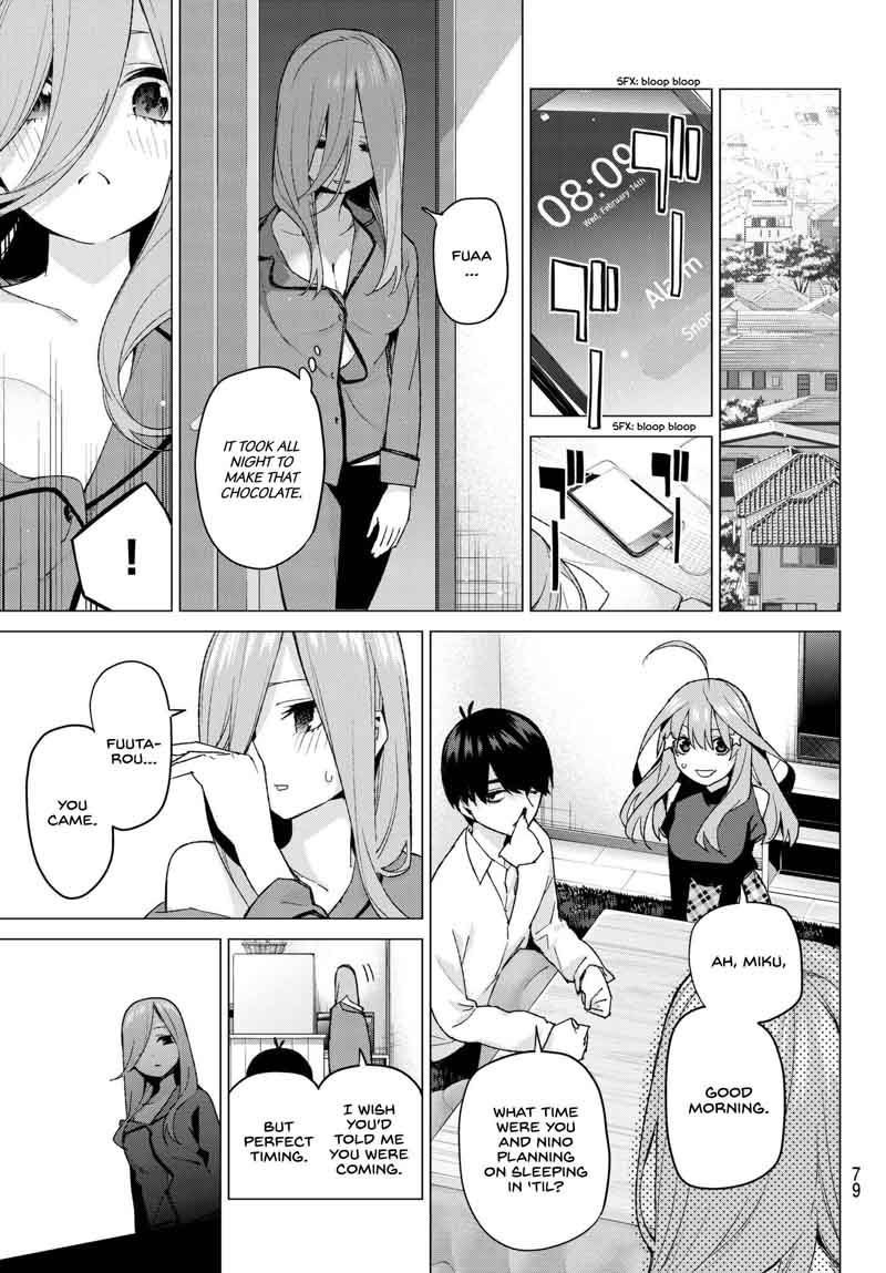 The Quintessential Quintuplets Chapter 55 - Page 13