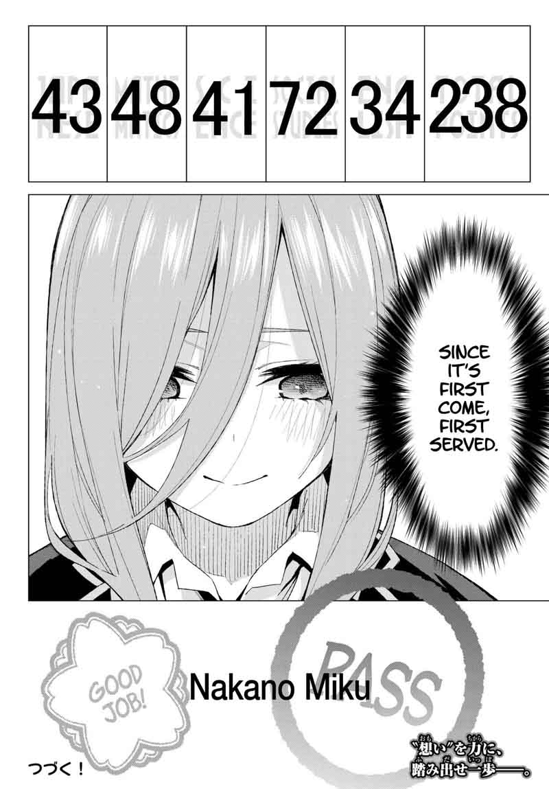 The Quintessential Quintuplets Chapter 55 - Page 20