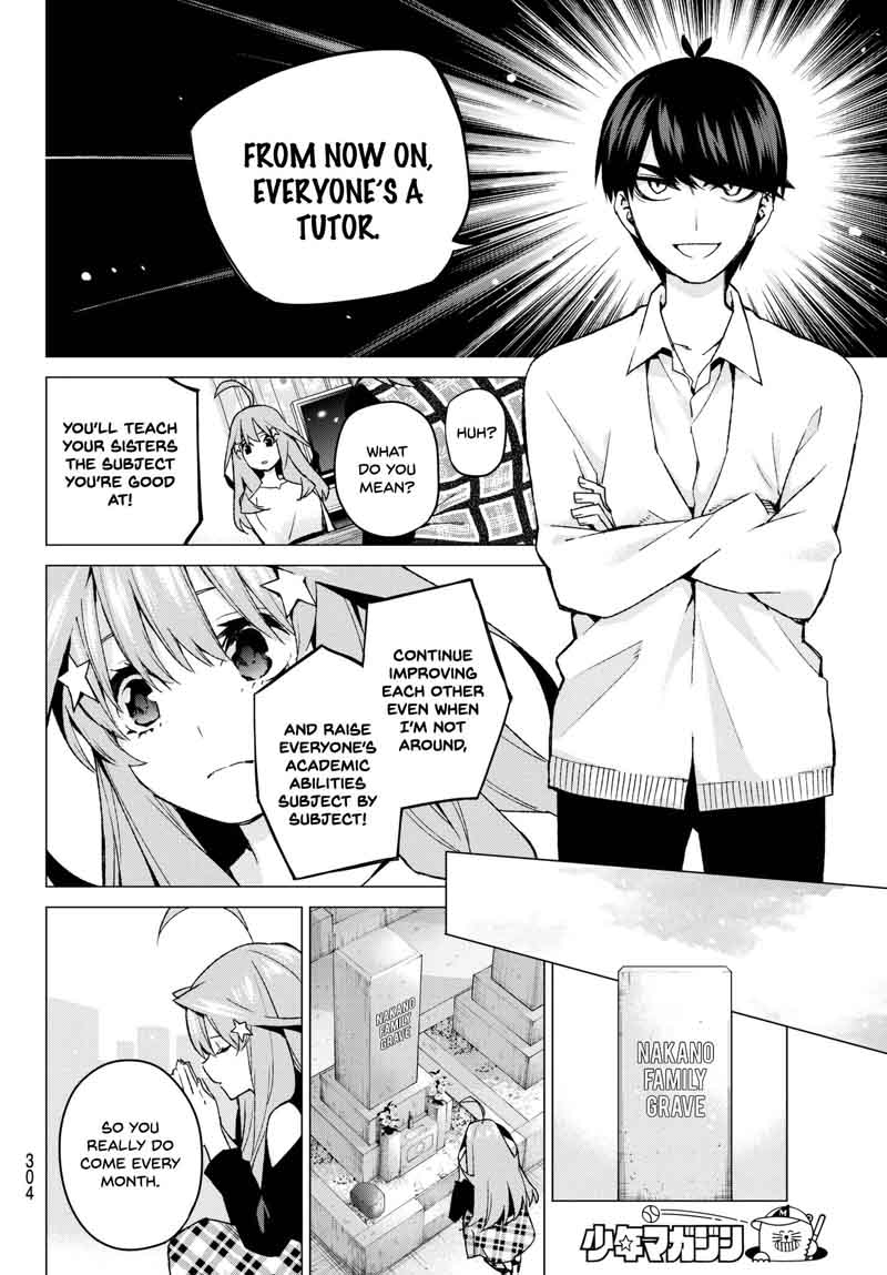 The Quintessential Quintuplets Chapter 57 - Page 16