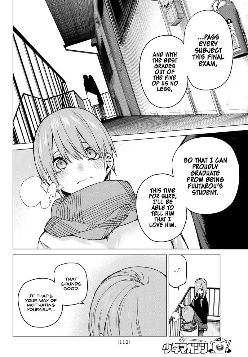 The Quintessential Quintuplets Chapter 58 - Page 14