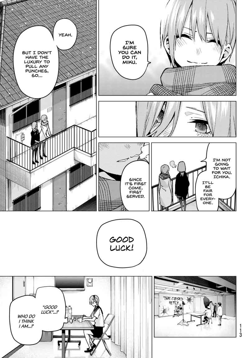 The Quintessential Quintuplets Chapter 58 - Page 15