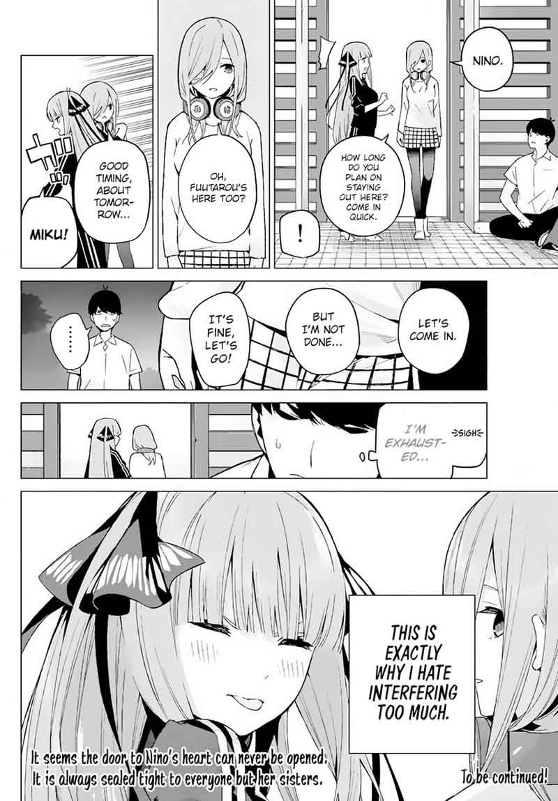 The Quintessential Quintuplets Chapter 6 - Page 20