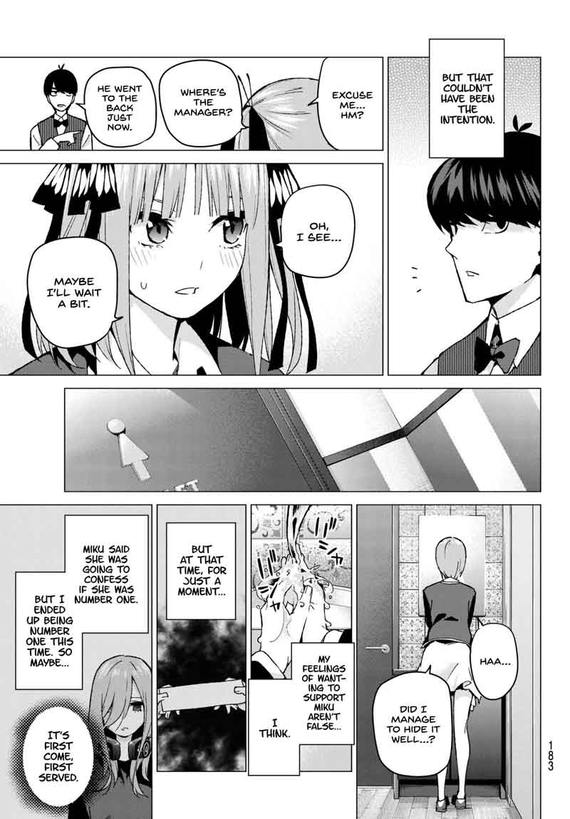 The Quintessential Quintuplets Chapter 60 - Page 11